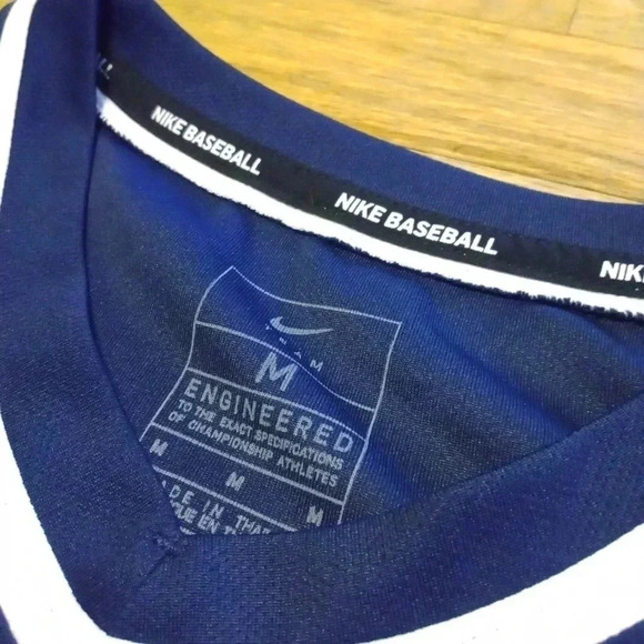 Nike St Louis Cardinal's Baseball Blue Shirt Jersey Size Medium - Picture 5 of 6